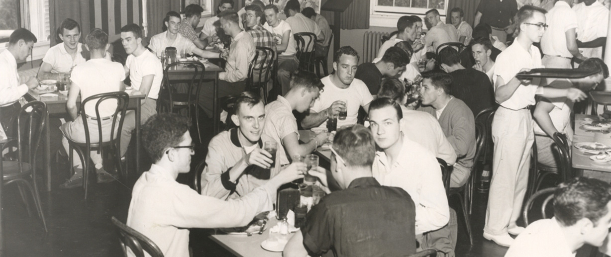 Carlisle Dining Hall, circa 1954